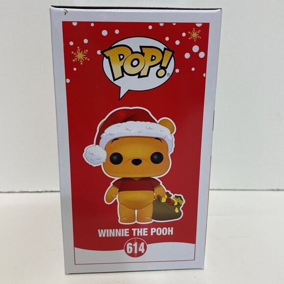 Disney Winnie The Pooh 614 Funko Pop Santa NIB - Picture 4 of 7